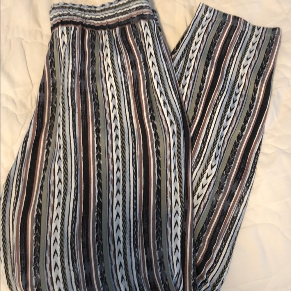 Tribal Design Dressy Joggers